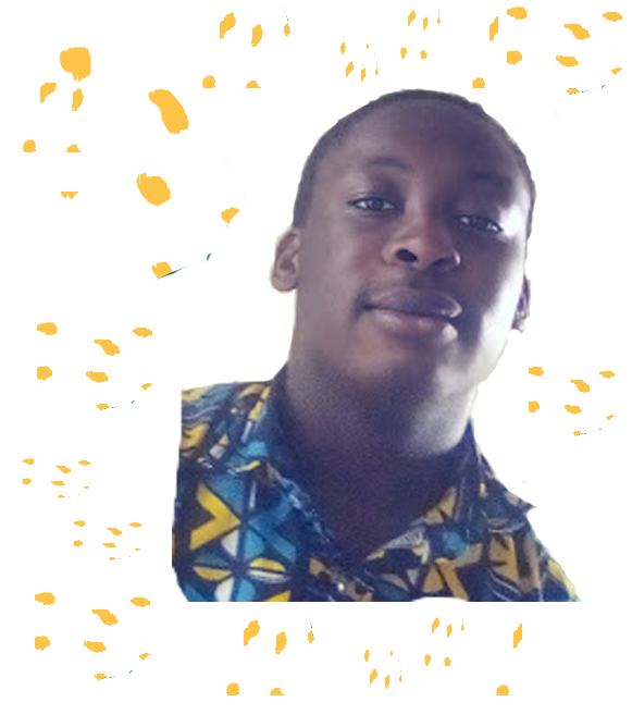 Dami, the blonde, dressed in a green hoodie with a smile on her face